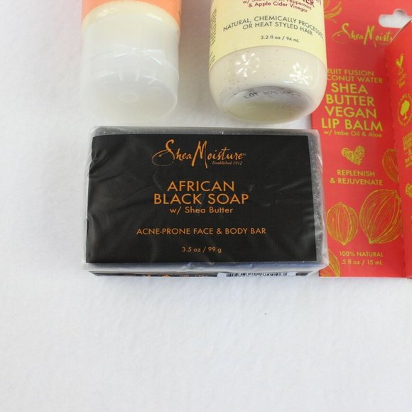 💚Shea Moisture Products Set Lip Body Face Hair Care - Picture 6 of 7